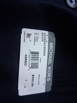 2xl MICHAEL KORS TRENCH COAT, TAG:500$