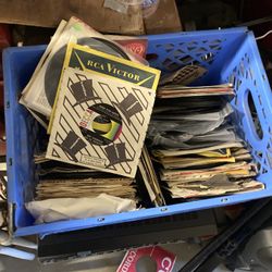 3- Boxes Of 45s Different Genres Must Take All