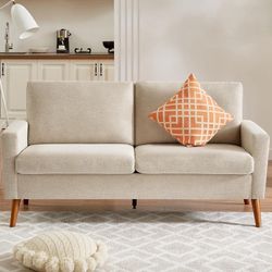 Upholstered Standard Loveseat  Spring Packs Cushion - This sofa couch provides support and a cushioned feel, which improves the overall comfort of the