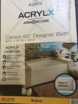 Aquatic ACTYLX Bathtub