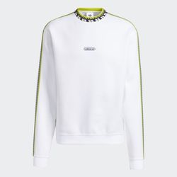 adidas Originals rib detail crew neck Sweatshirt Size M 