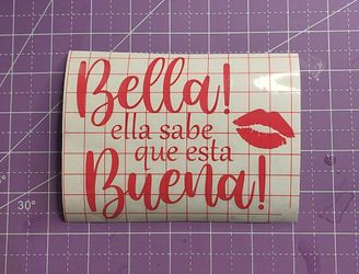 Bella Decal