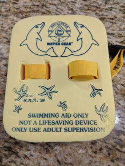 Back float swim trainer