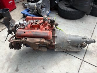 350 small block   motor/ transmission