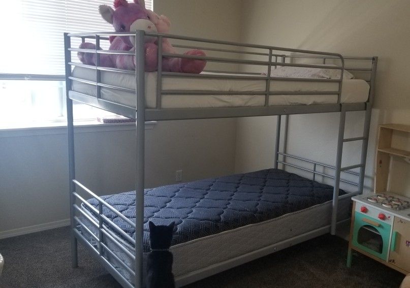 IKEA Bunk Bed & Mattresses Set