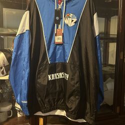 Mitchell & Ness Kansas City Wizard Windbreaker Size 4X Asking $45 Pick Up In Norcross Ga