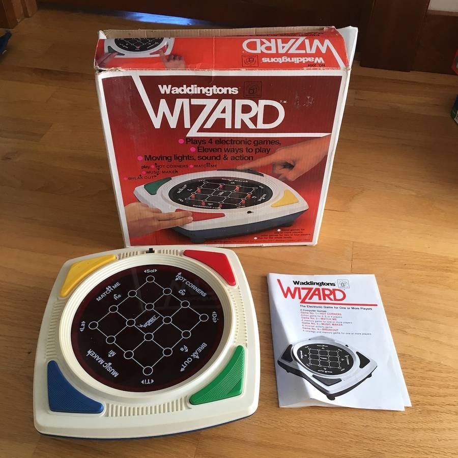 Vintage Waddingtons Wizard Electric Game