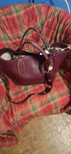 New leather large MK purse
