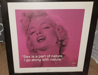 Classic style picture frames. Marilyn Monroe, hot rod frames