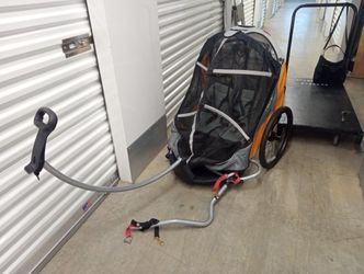 Like New Trek GoBug Bike Trailer For 2 Kids Or Up To 200 Lbs Of Cargo for Sale in Everett WA OfferUp