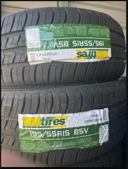 195/55/15 New Tires/mobile Install
