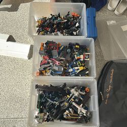 2-boxes Legos & 1-box Bionicle