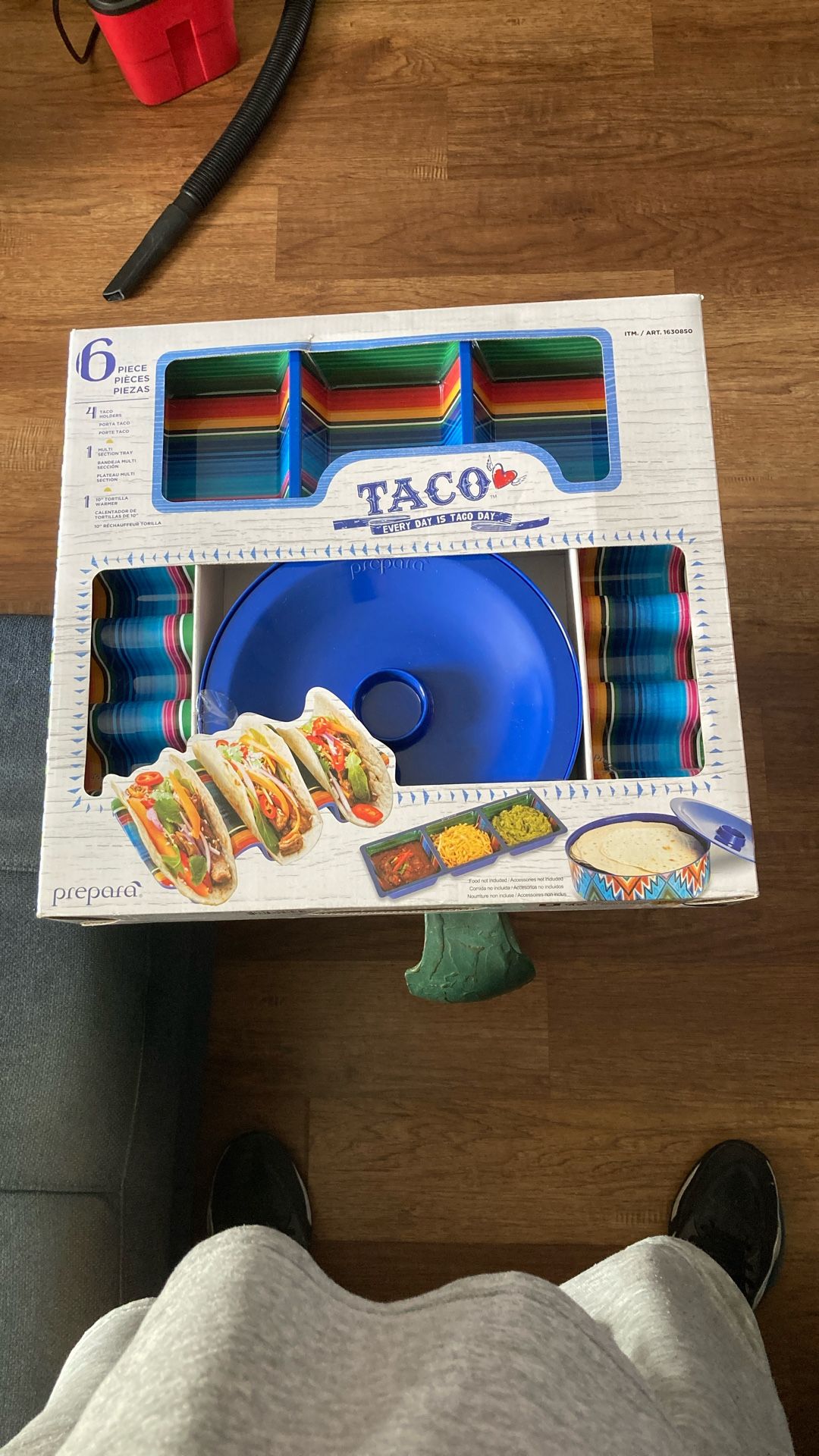 Prepara 6pc Taco Set Melamine