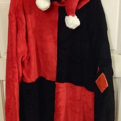 Harley Quinn Fleece Robe