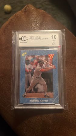 Roberto Alomar BCCG 10!