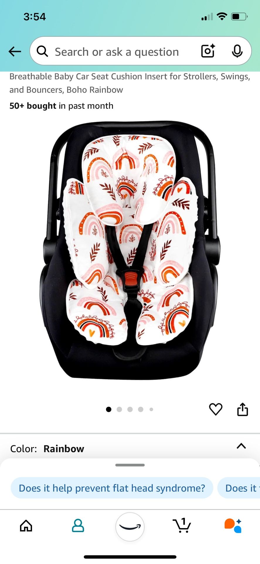 Baby Car Seat Support