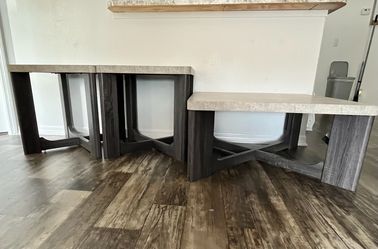 Ashley 3 piece living room table set