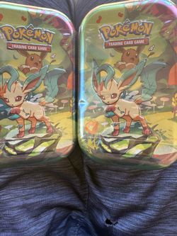 Leafeon Prismatic Tins 