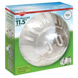 Kaytee Giant Run-About Ball Rodent Exercise Small Pet Rat Chinchilla 11.5" Hamtrac