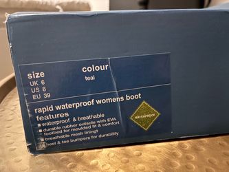 Waterproof hiking boots