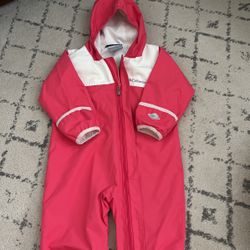 Columbia One piece Rain Suit 12 Months 