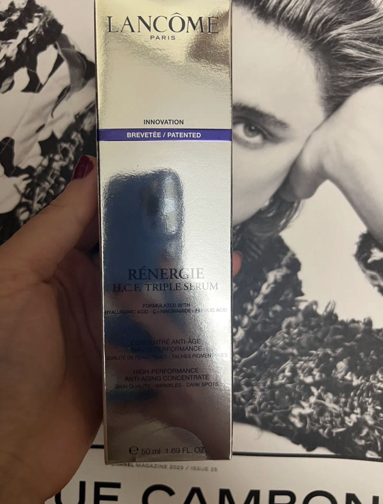 Lancome Renergie H.C.F Triple Serum 1.69 oz 50 mL NEW Sealed Box MSRP $140
