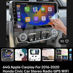 Apple Carplay Android Auto Honda Radio