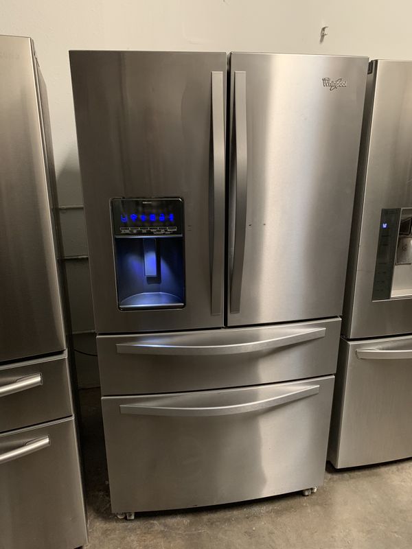 Whirlpool 4-Door Refrigerator for Sale in Rancho Cucamonga, CA - OfferUp