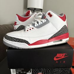 Jordan 3 Fire Red