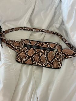 Snake skin Fanny pack new