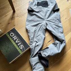 Orvis Women’s Breathable Clearwater Waders XL Barely Used 