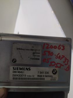 Bmw 525i Ecm
