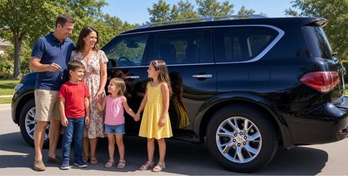 Black Full-Size SUV