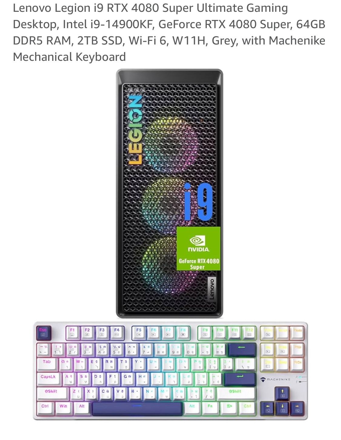 Gaming Desktop Computer