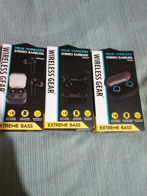 True wireless Earbuds Extreme bass,