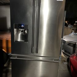 Stainless steel 3 door refrigerator