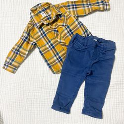 Baby Boy Outfit Size 18months 