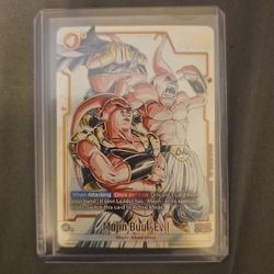 Dragon Super Ball Fusion World Manga Booster Majin Buu Evil Alt Art UC*