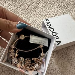 Pandora Bracelet Rose Gold , Brand New 