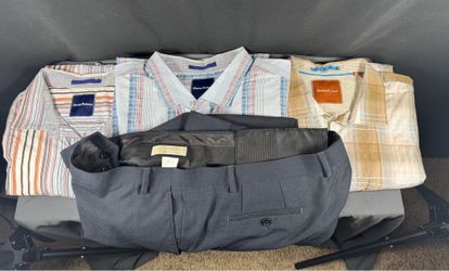 Men’s Bundle of Dress Shirts & Slacks  - Tommy Bahama