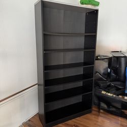 Large Bookcase Black
