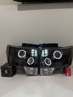 Ford f-150 model 2009-2014 headlights