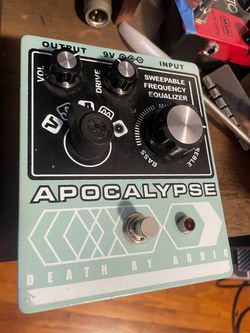 Death By Audio Apocalypse Fuzz Pedal