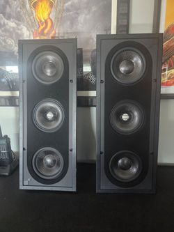 High End In Wall Speaker set