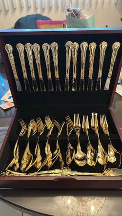 Beautiful Gold Cutlery
