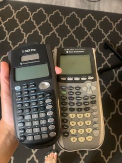 TI-84 Plus Calculator and TI-36X Pro