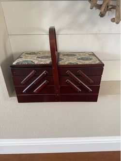 Vintage sewing box
