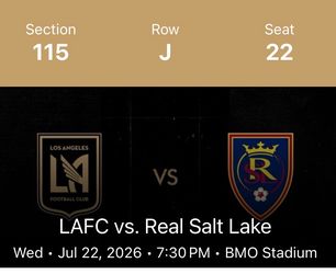 LAFC Tickets Wednesday