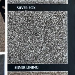 Silver Lining Carpet Sample