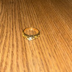 Gold Nugget Ring 